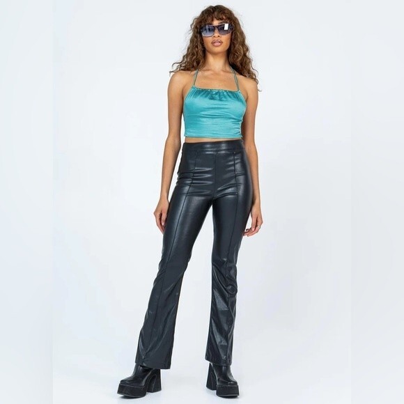 NWT! PRINCESS POLLY FENLAND TOP BLUE 8 - Picture 5 of 7